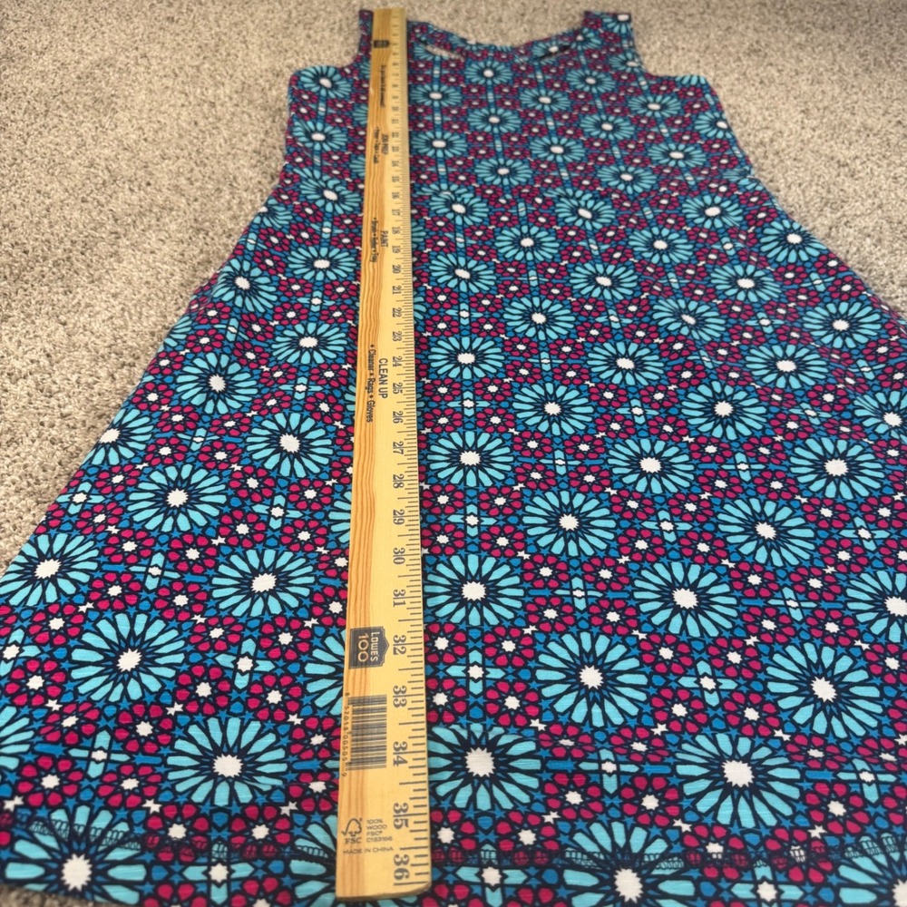 T by Talbots Womens Petite Small Colorful Crisscross  Pocket Dress Pickleball - Picture 6 of 10